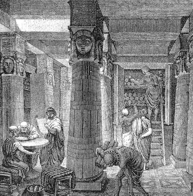 Edfu Horus temple great pylon